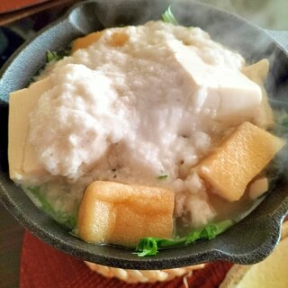 大和芋のふわふわ豆腐♩(大和芋食べきり)
